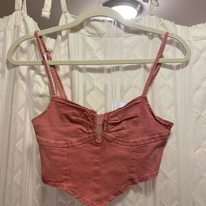 Stylish Pink Women's Top